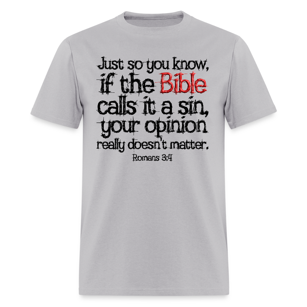 If the Bible Calls it a Sin - gravel 