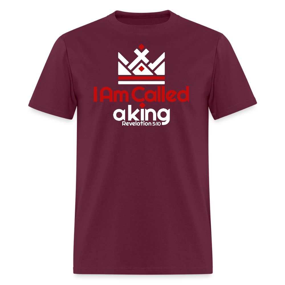 I Am Called a king 4 - burgundy