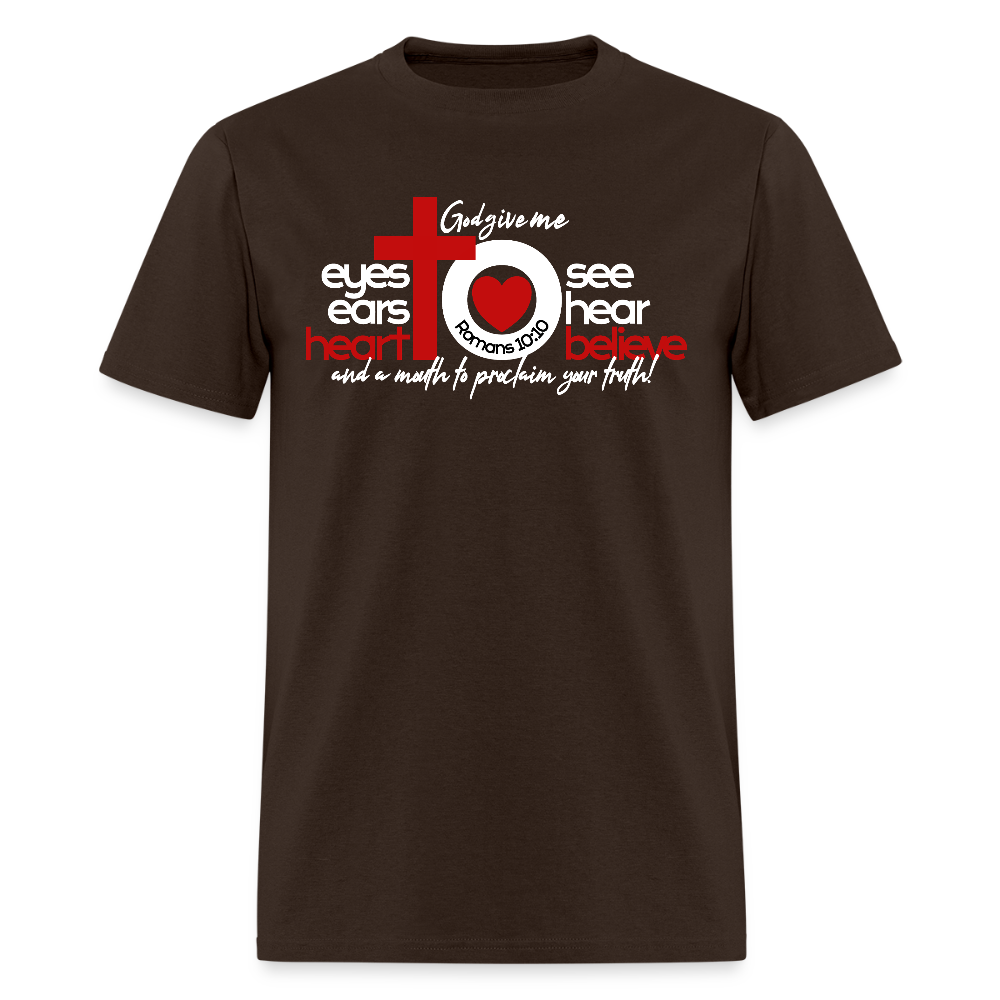 Eyes Ears Heart - brown