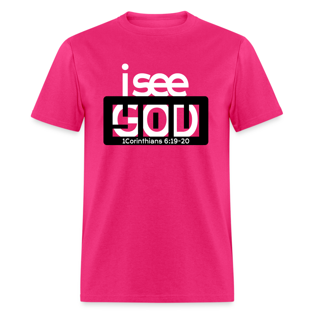 I See God in You - fuchsia