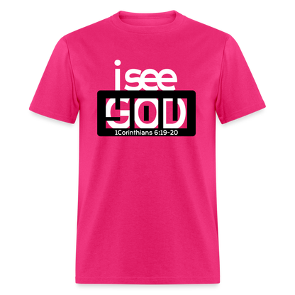I See God in You - fuchsia