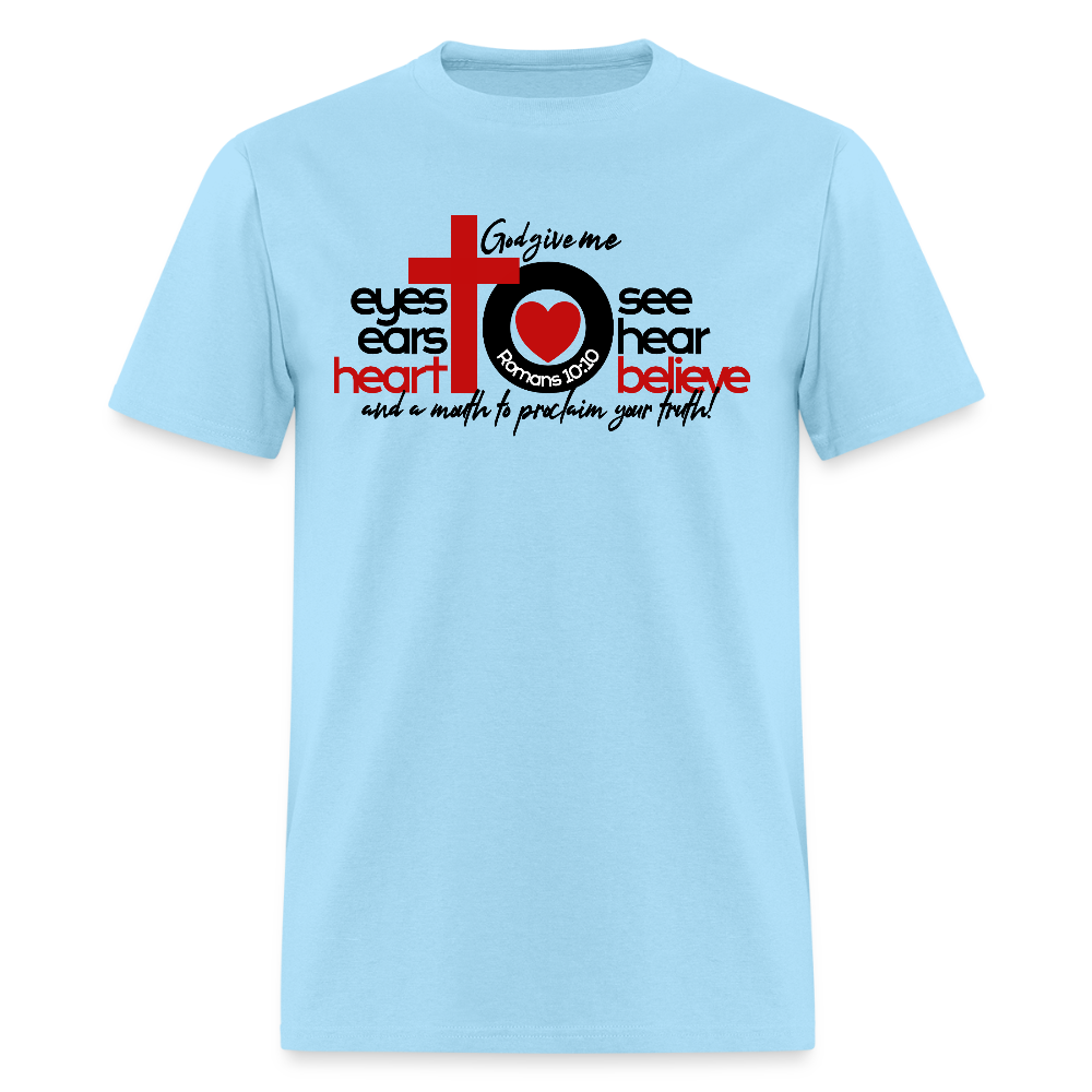 Eyes Ears Heart - powder blue