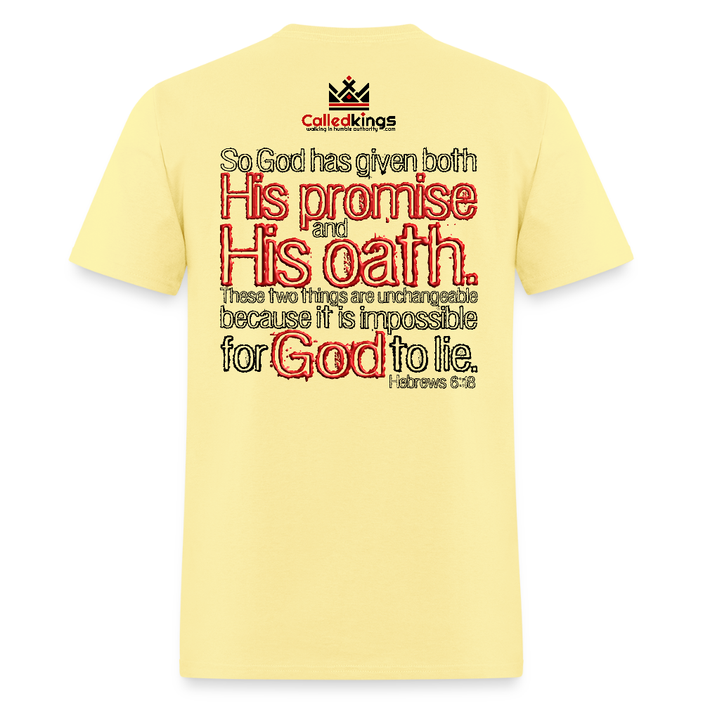 God Can't Lie - cornsilk