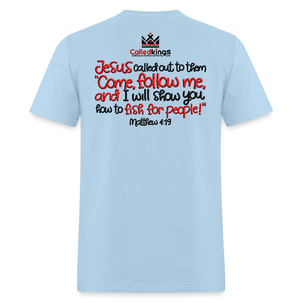 Fisher of Men - powder blue