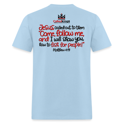 Fisher of Men - powder blue