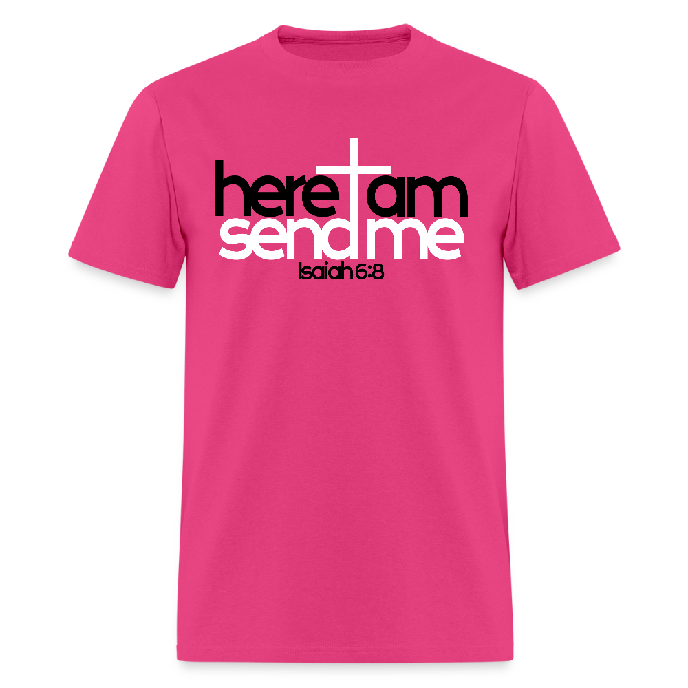 Here I am, send me - fuchsia