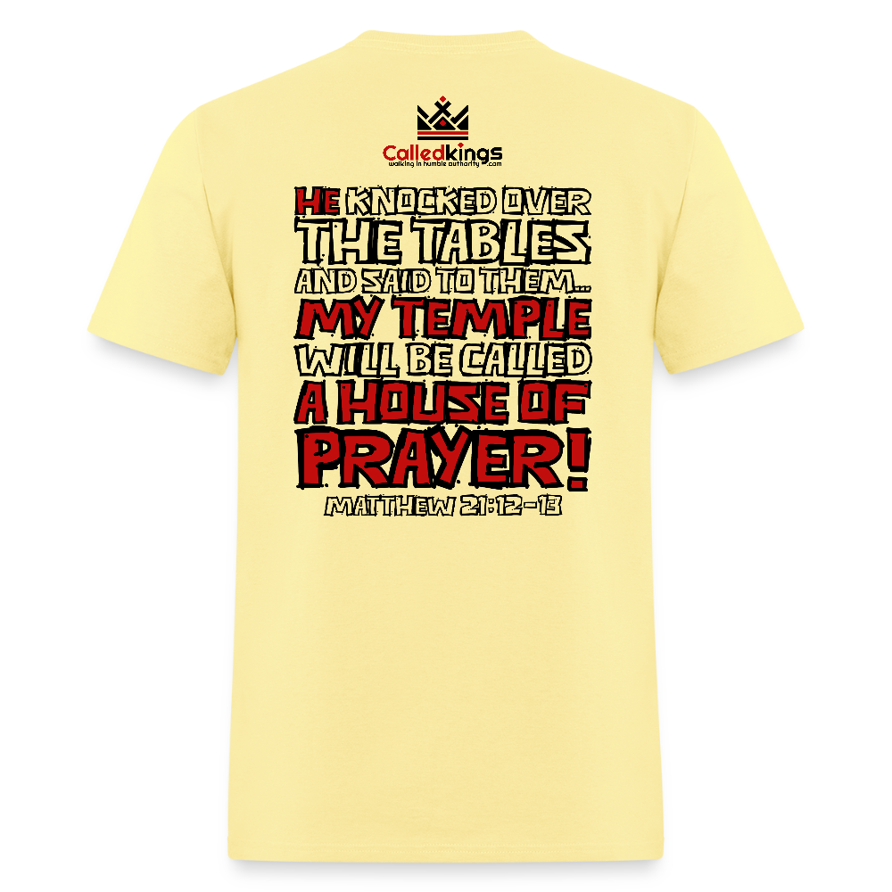 Jesus Flipped - cornsilk