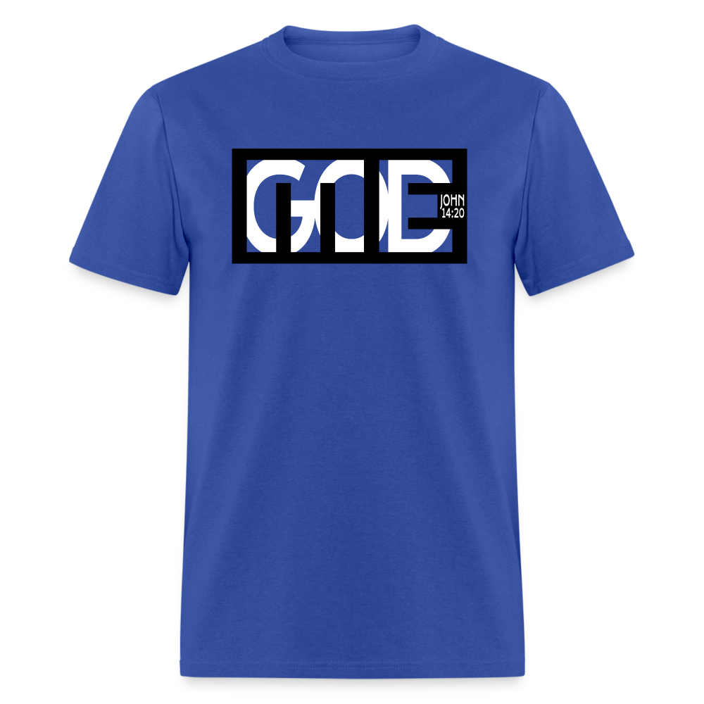 God in Me - royal blue