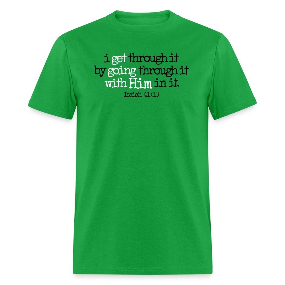 Get Going With Him - bright green