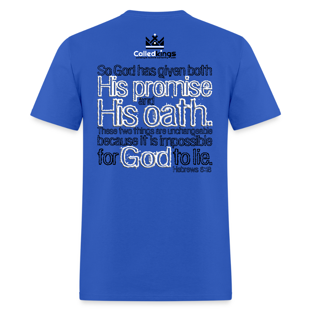 God Can't Lie - royal blue