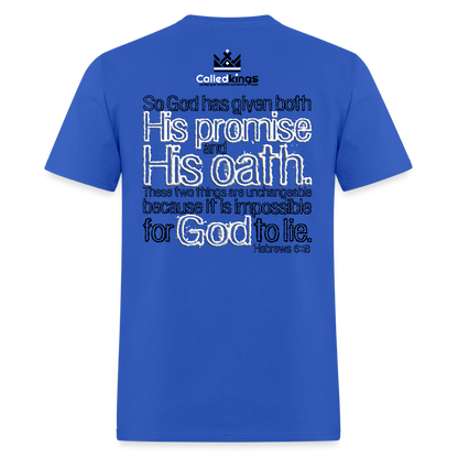 God Can't Lie - royal blue