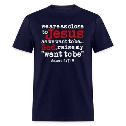 God Raise My Want To Be - navy