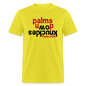 Knuckles Down Palms Up - yellow