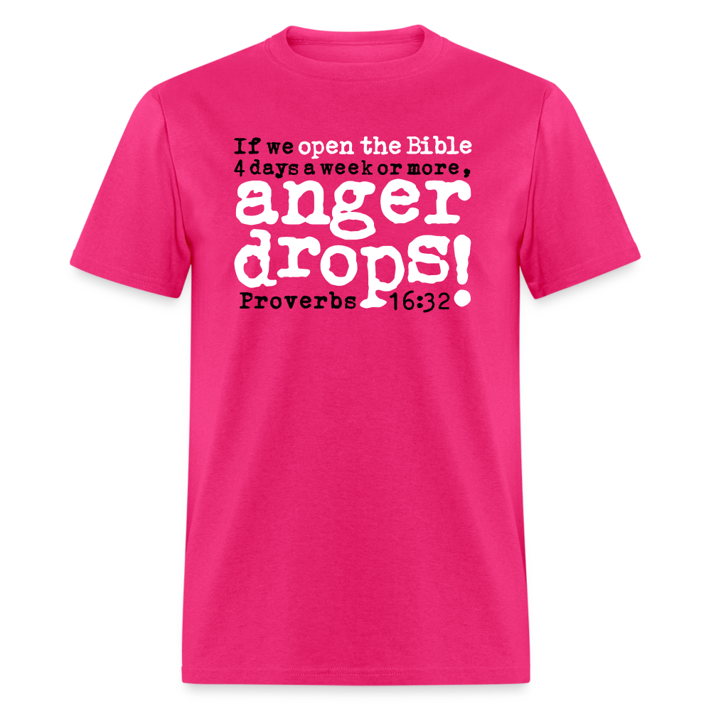 Open Bible Anger Drops - fuchsia