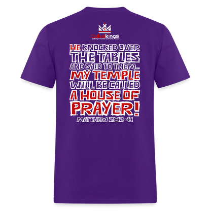 Jesus Flipped - purple