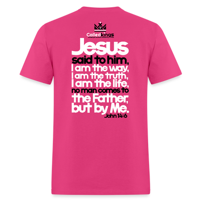 Jesus Is the Answer - fuchsia