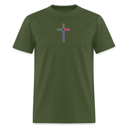 All Things Work Together - military green
