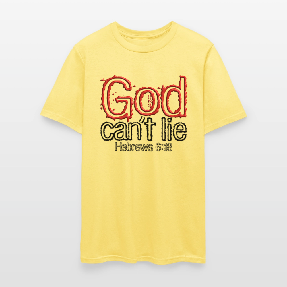 God Can't Lie - cornsilk