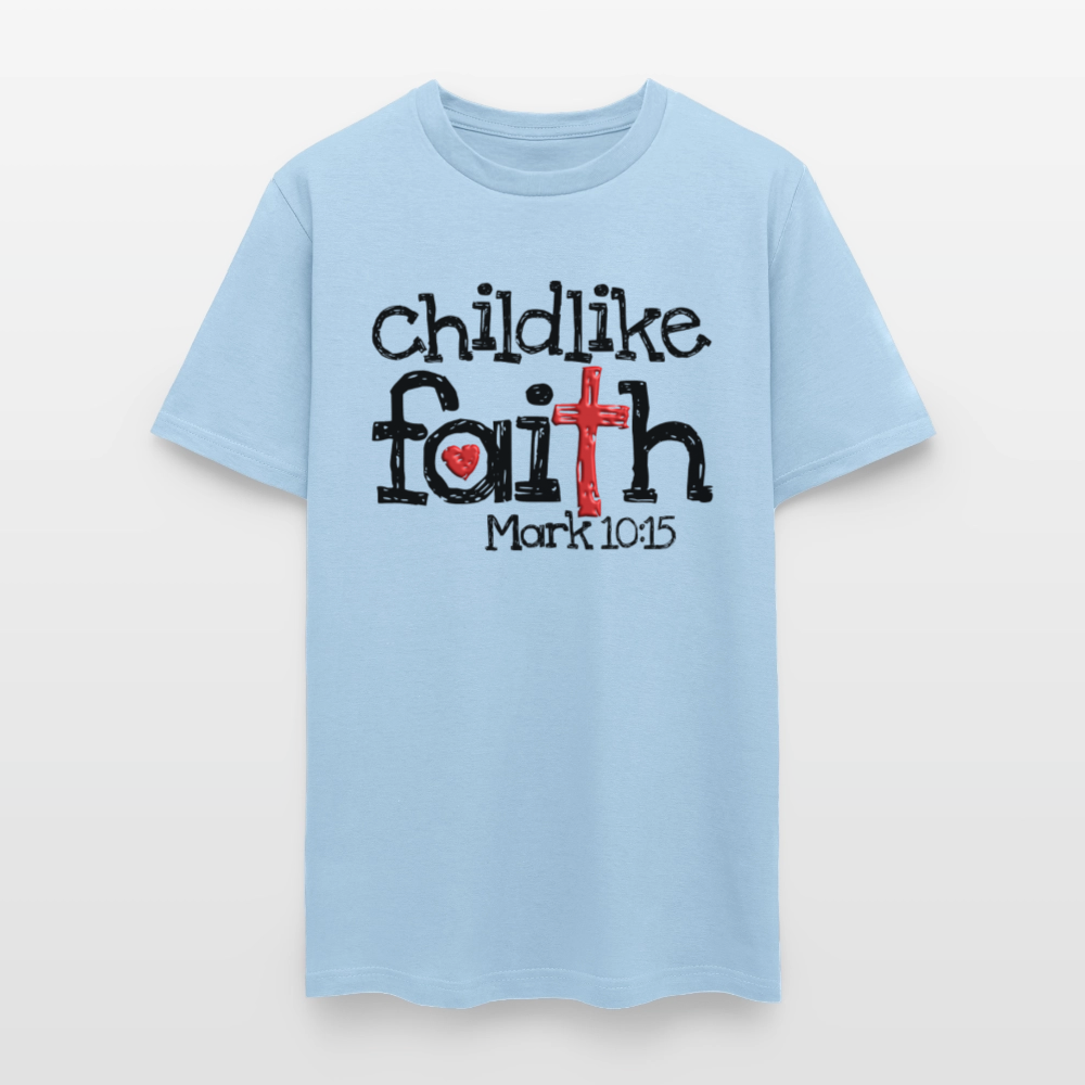 Childlike Faith - powder blue