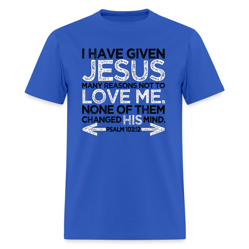 Many Reasons Not to Love Me - royal blue