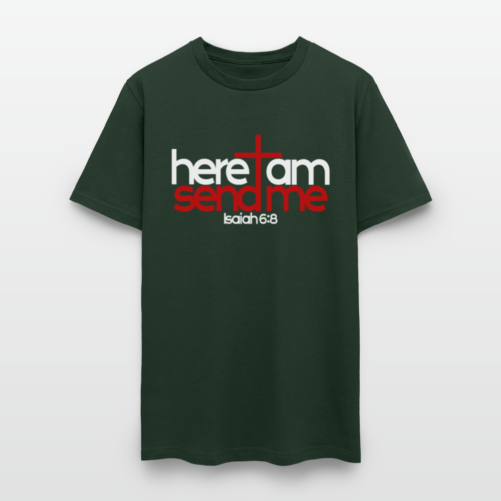 Here I am, send me - forest green