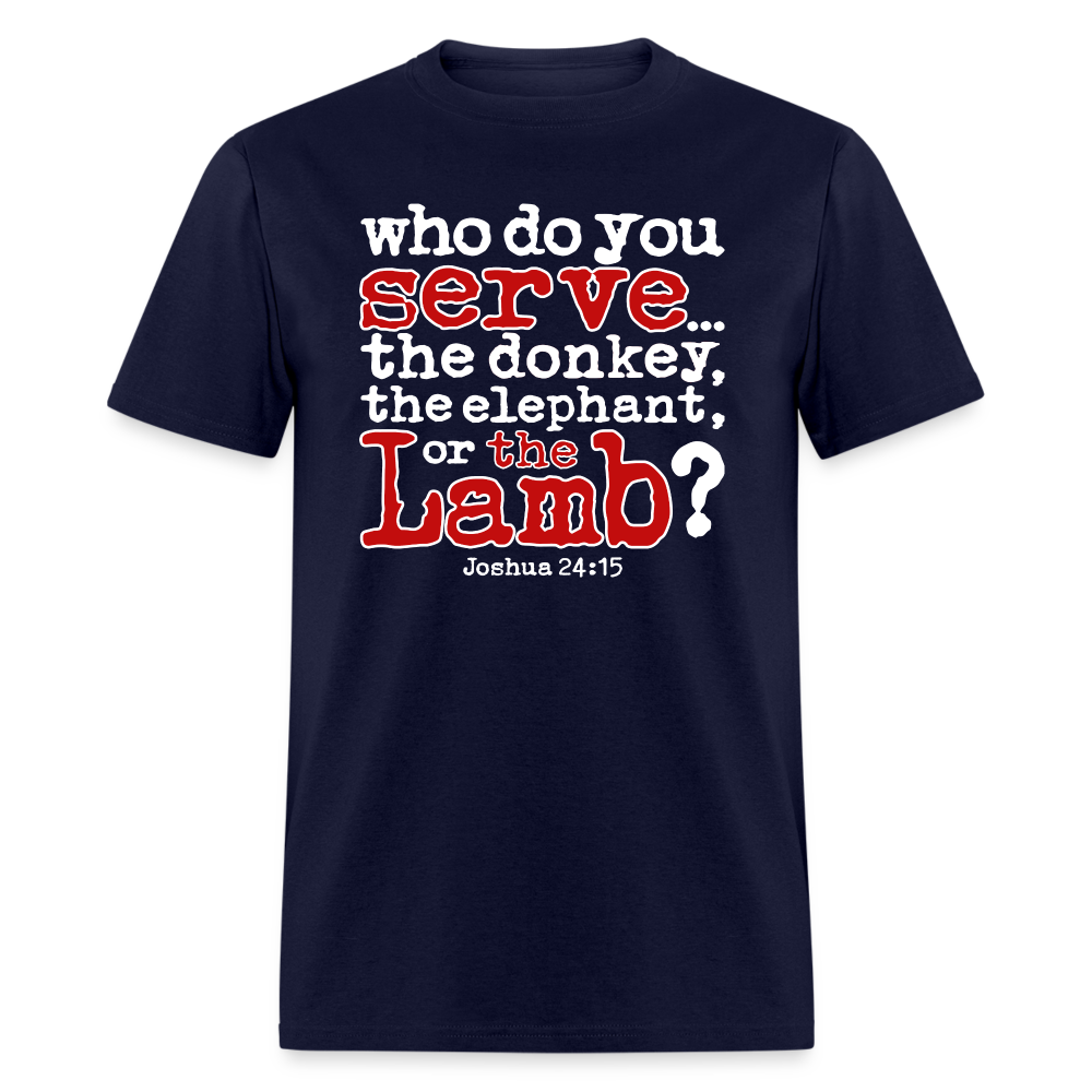 Donkey, Elephant, or Lamb - navy
