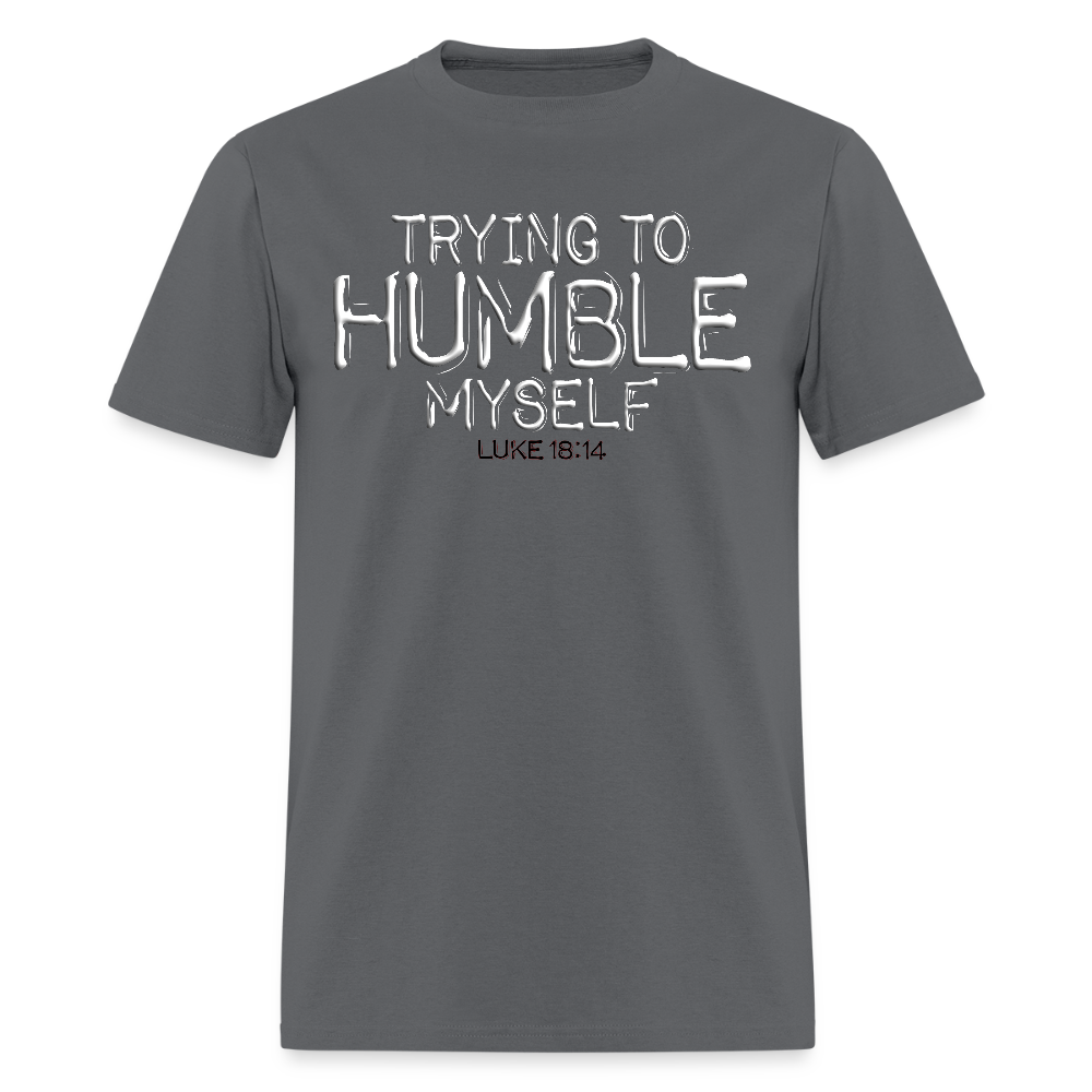 Trying to Humble Myself - charcoal