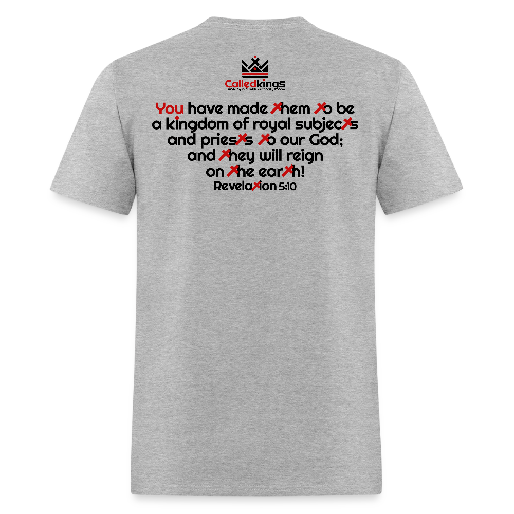 I Am Called a king 4 - heather gray