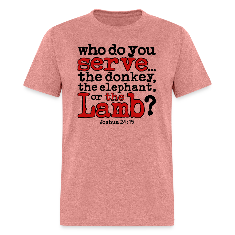 Donkey, Elephant, Or Lamb - heather mauve