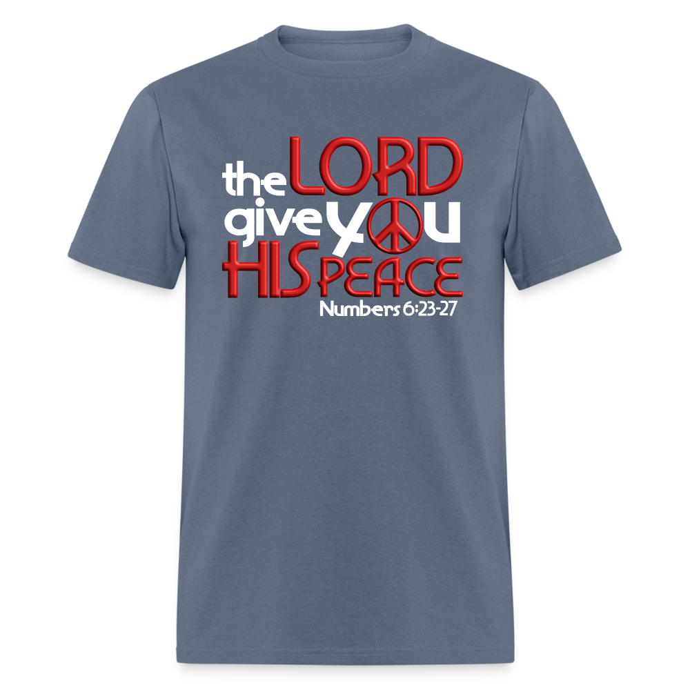 The Lord Give You His Peace - denim