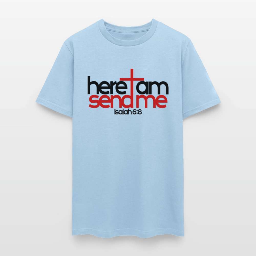 Here I am, send me - powder blue