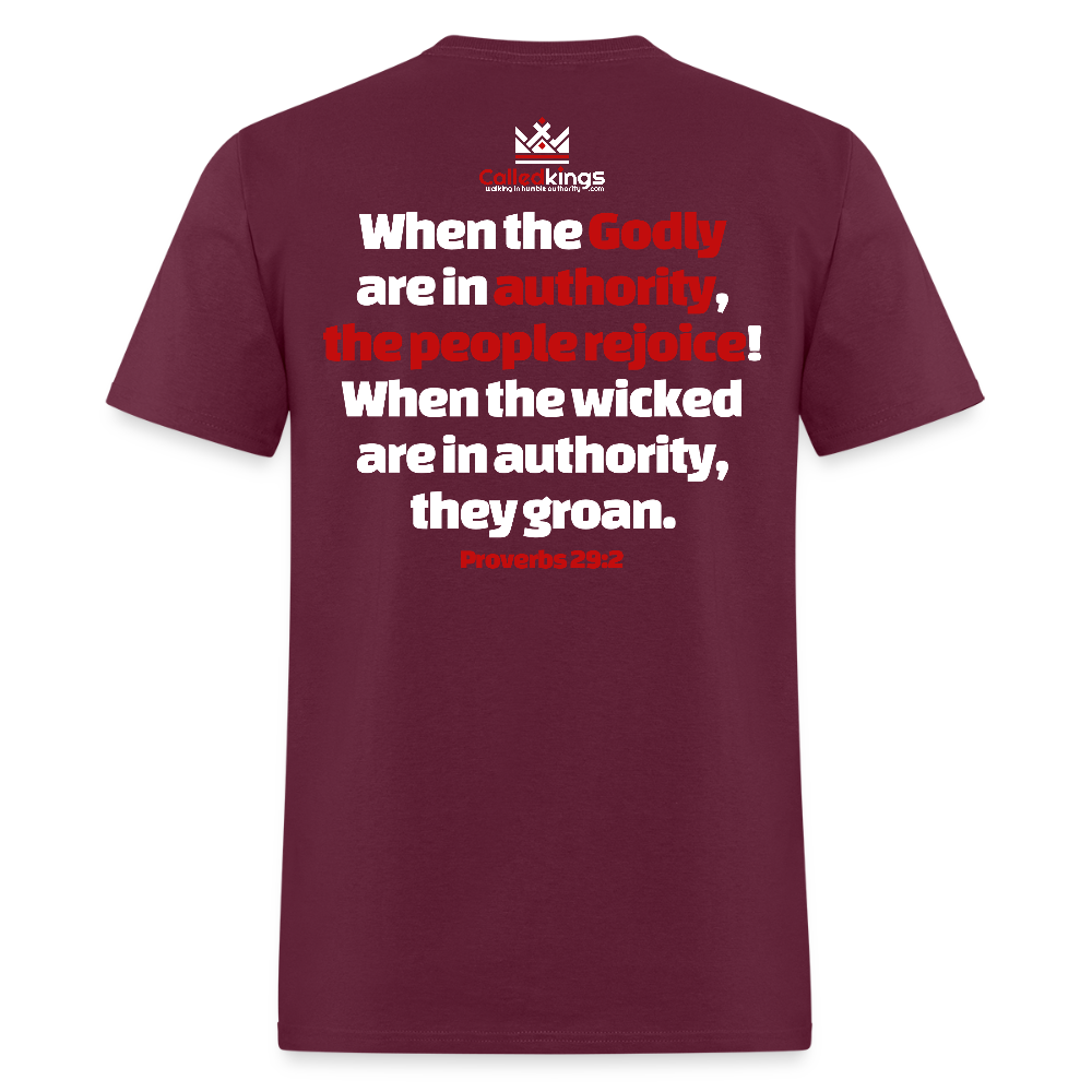 Vote - burgundy