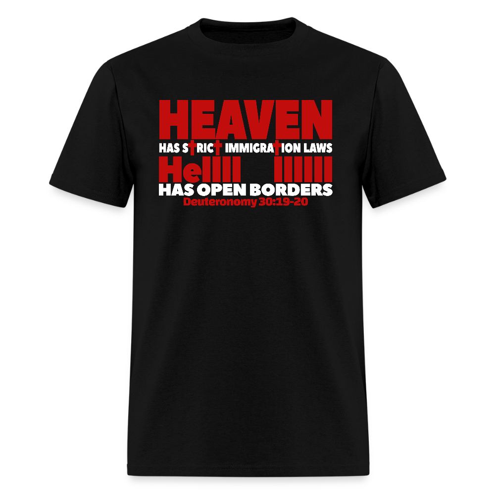 Heaven Has Strict Immigration Laws - black