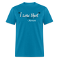 I Saw That - turquoise