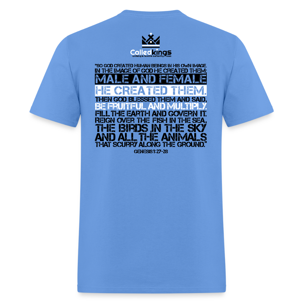 Woman Made 4 Kingdom Impact - carolina blue