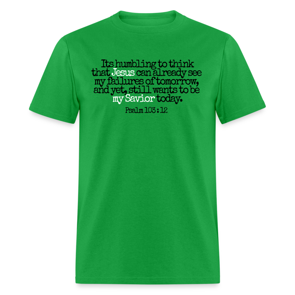 Jesus Sees My Failures - bright green