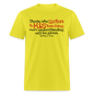 Listen to His Teaching - yellow