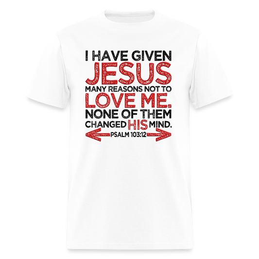 Many Reasons Not to Love Me - white