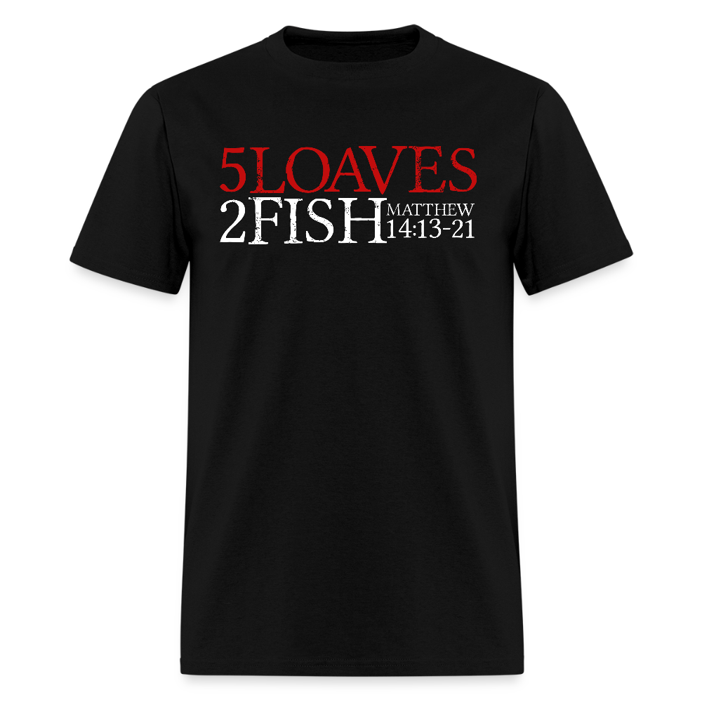 5 Loaves 2 Fish - black