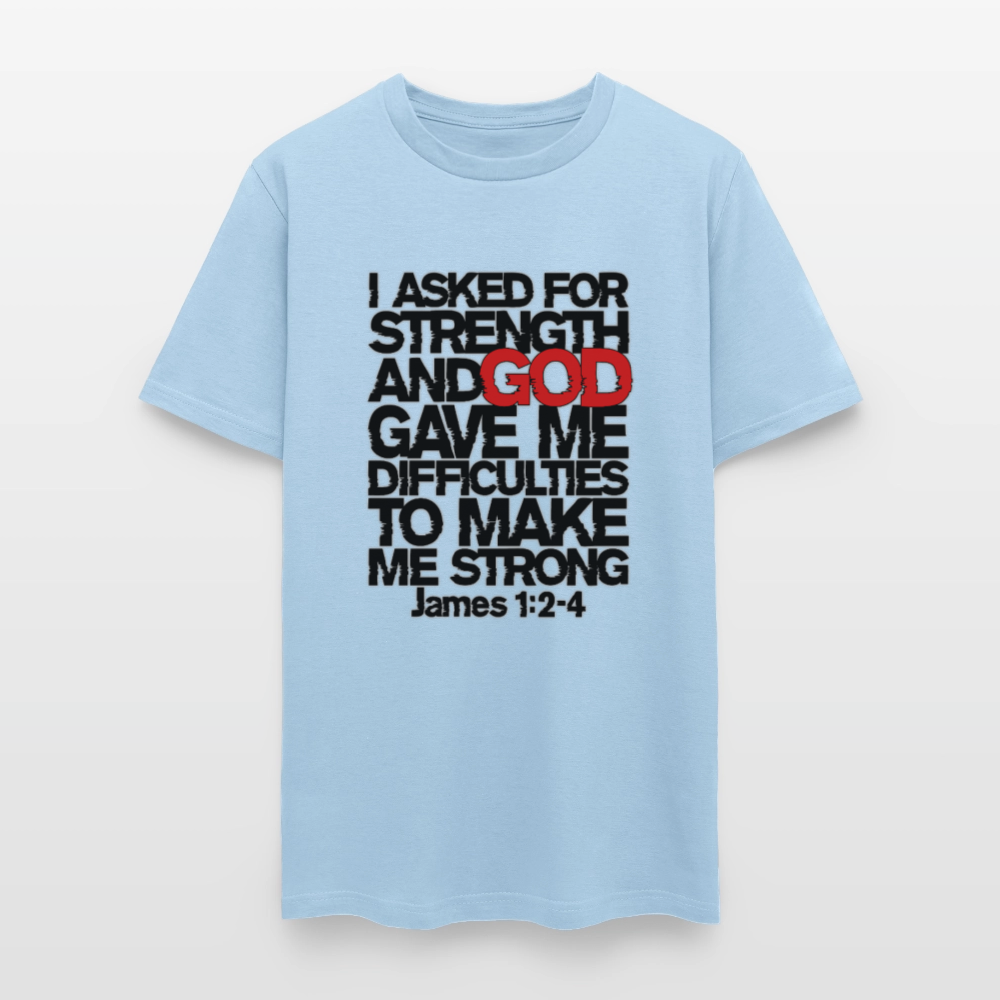 I Asked For Strength - powder blue