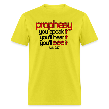 Prophesy See It - yellow