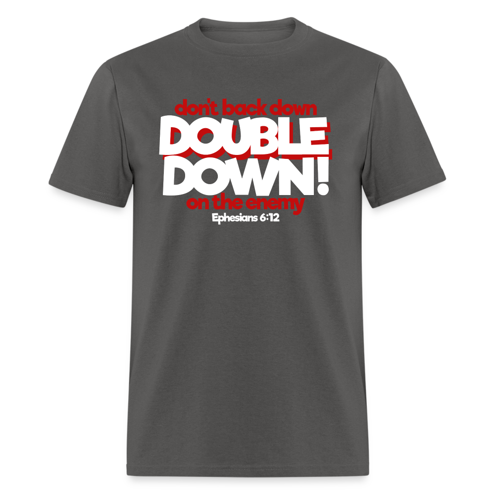 Double Down - charcoal