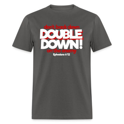 Double Down - charcoal