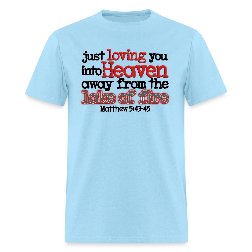 Loving You Into Heaven - powder blue
