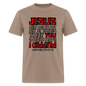 Jesus Flipped - brown savana