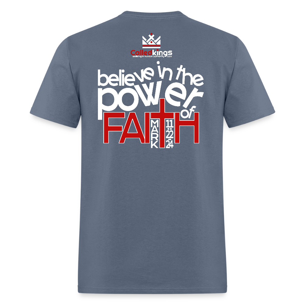 WTBSF? Believe in the Power of Faith - denim