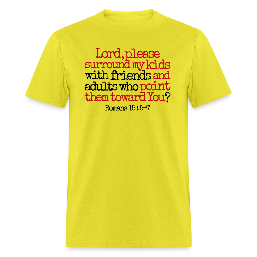 Lord, Please Surround My Kids - yellow