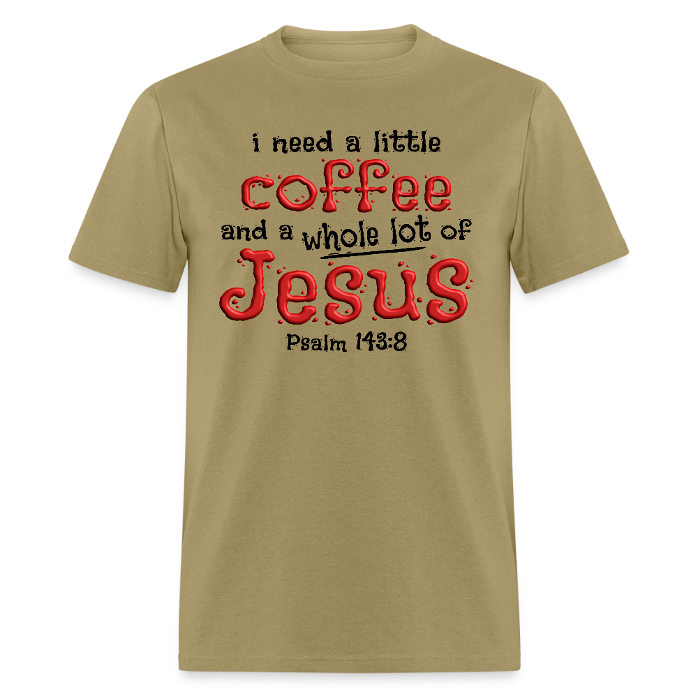 Coffee & Jesus - khaki