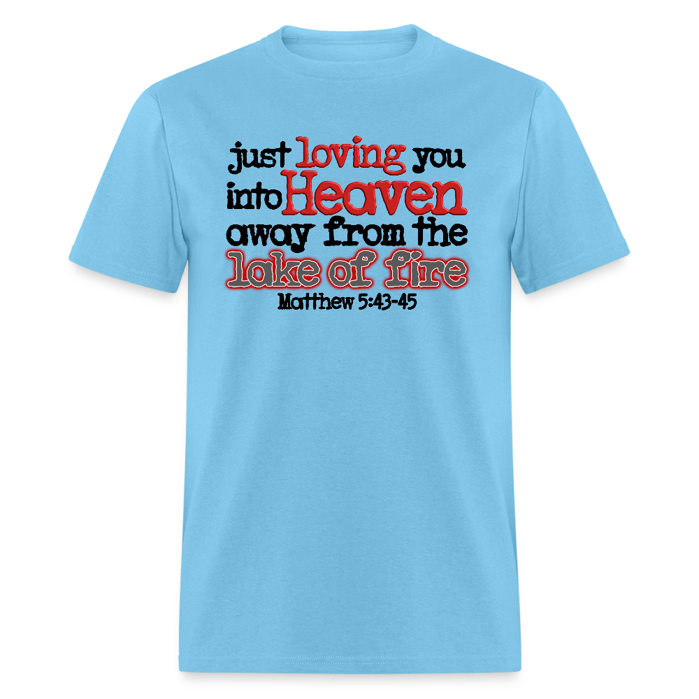 Loving You Into Heaven - aquatic blue