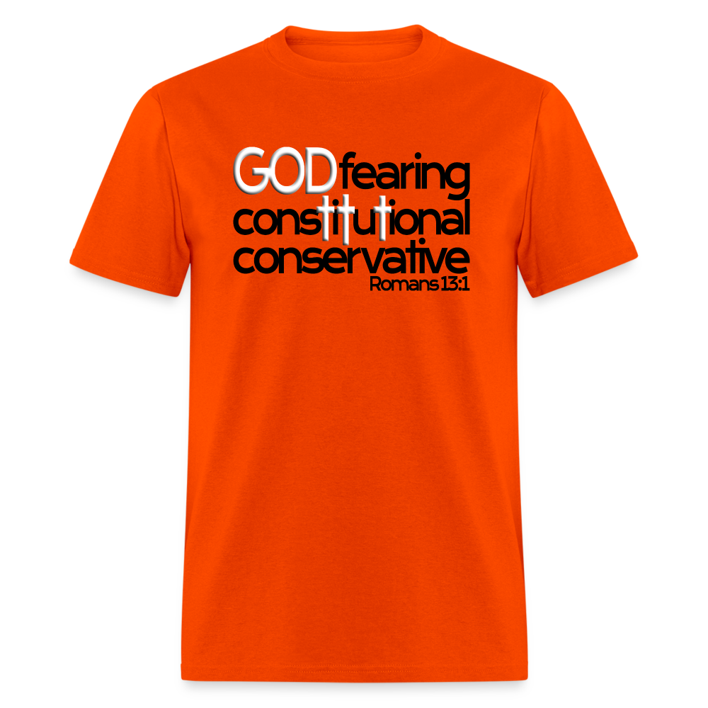 God Fearing Constitutional Conservative - orange